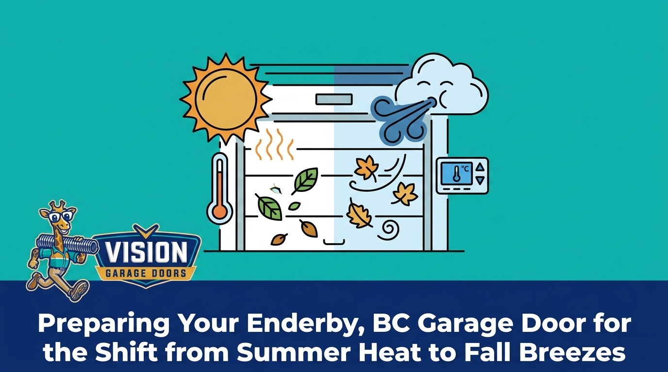 HVAC Blog 23 Preparing Your Enderby, BC Garage Door for the Shift from Summer Heat to Fall Breezes — featured image