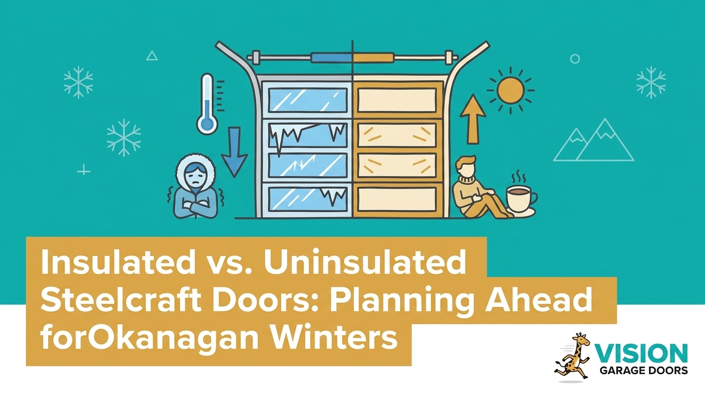 HVAC Blog 22 Insulated vs. Uninsulated Steelcraft Doors: Planning Ahead for Okanagan Winters — featured image