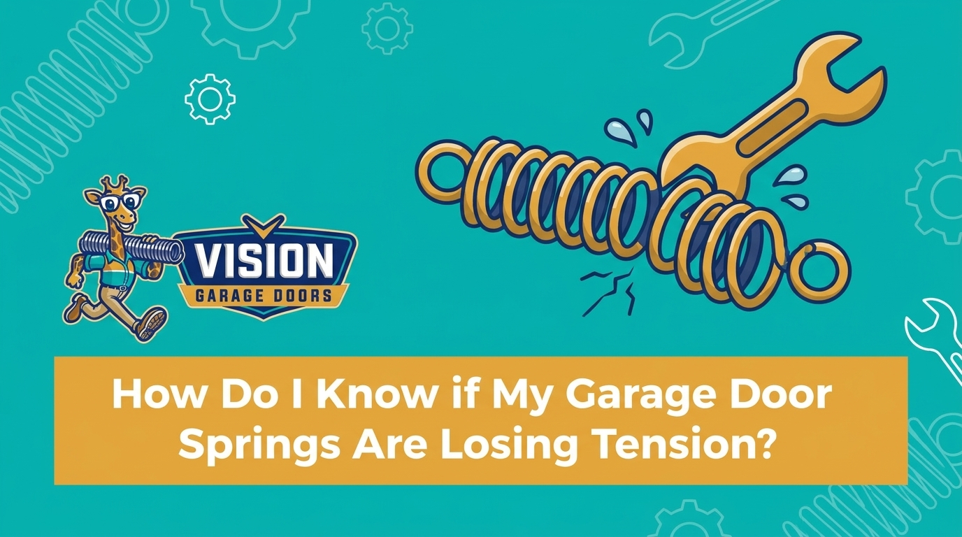 HVAC Blog 26 How Do I Know if My Garage Door Springs Are Losing Tension? — featured image