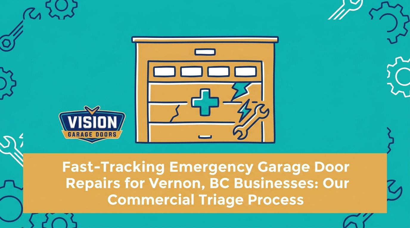 HVAC Blog 23 Fast-Tracking Emergency Garage Door Repairs for Vernon, BC Businesses: Our Commercial Triage Process — featured image