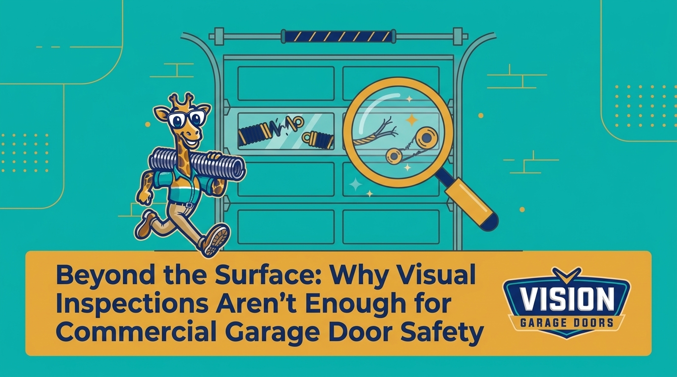 HVAC Blog 20 Beyond the Surface: Why Visual Inspections Aren't Enough for Commercial Garage Door Safety — featured image
